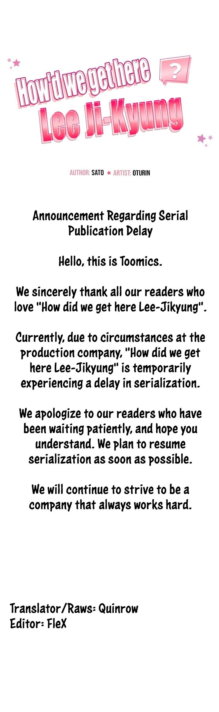 How did we get here Lee Ji – Kyung - Chapter 18.5 [photo 1] - MangaPorn