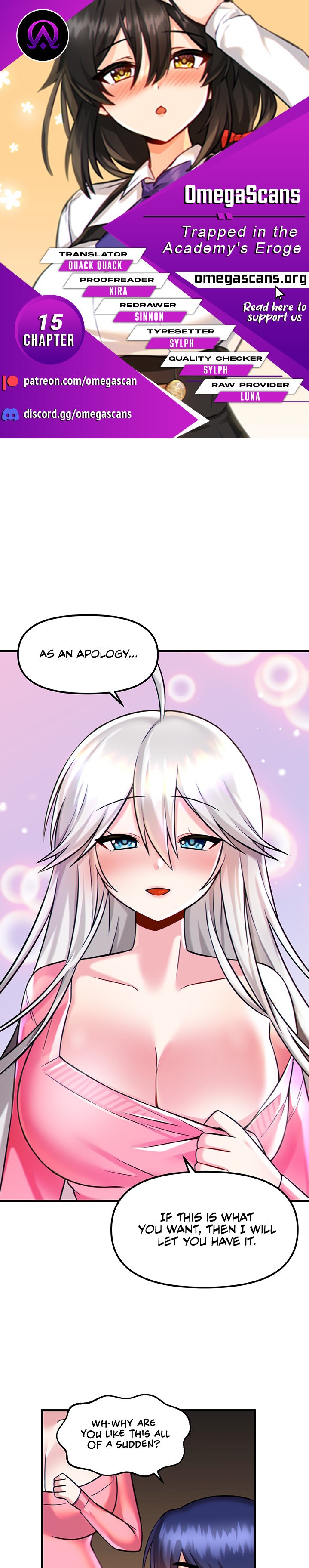Trapped in the Academy’s Eroge - Chapter 15 [photo 1] - MangaPorn
