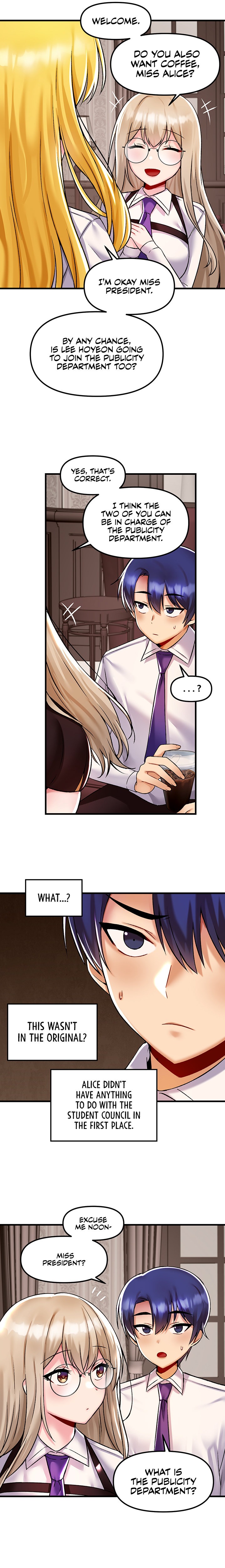 Trapped in the Academy’s Eroge - Chapter 34 [photo 7] - MangaPorn