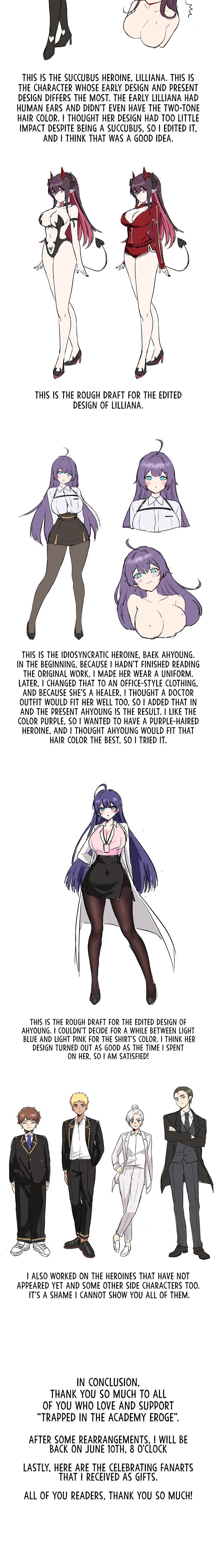 Trapped in the Academy’s Eroge - Chapter 52.5 [photo 3] - MangaPorn