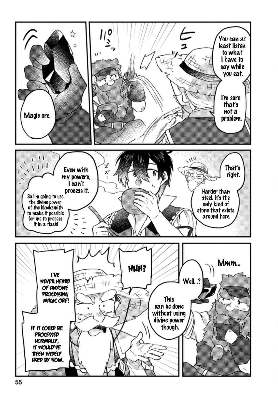 Revolution in production with the blessings of the gods – While living a leisurely, slow life in a corner of another world, somehow a diverse group of people gathered to form the strongest nation… - Chapter 2.2 [photo 9] - MangaPorn