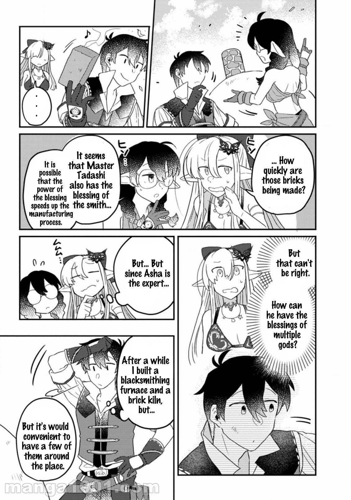 Revolution in production with the blessings of the gods – While living a leisurely, slow life in a corner of another world, somehow a diverse group of people gathered to form the strongest nation… - Chapter 4.2 [photo 3] - MangaPorn