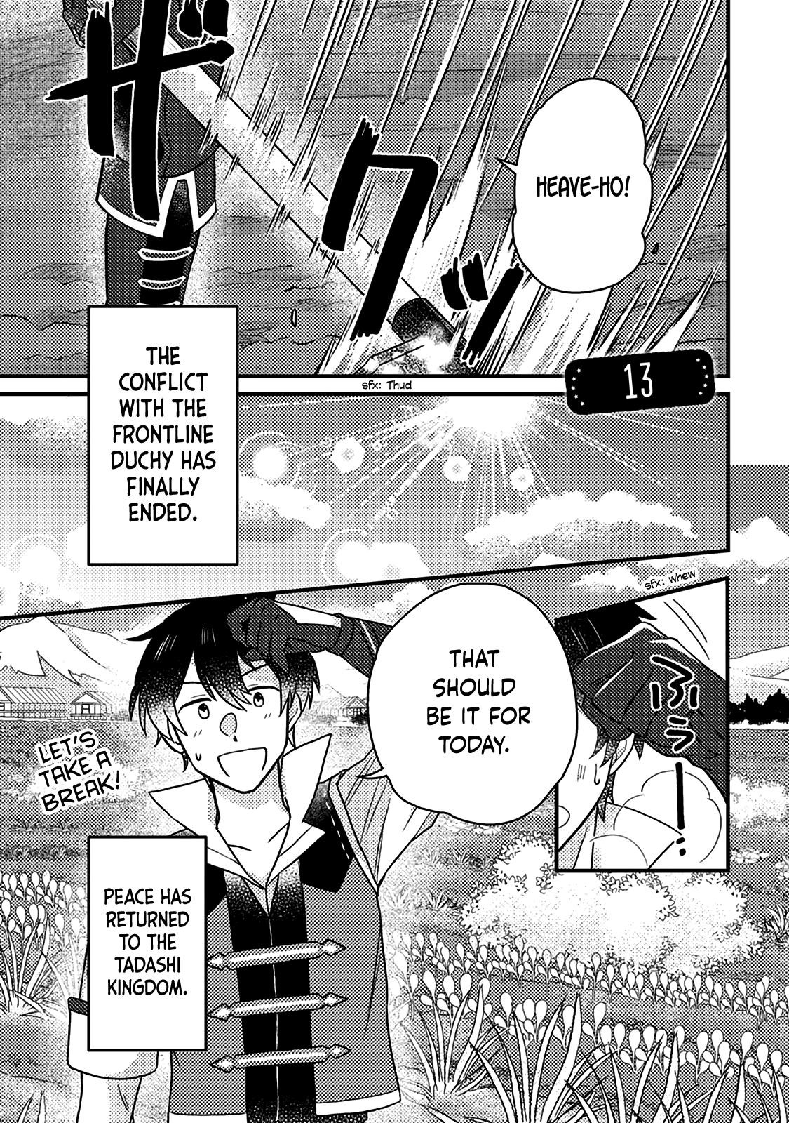 Revolution in production with the blessings of the gods – While living a leisurely, slow life in a corner of another world, somehow a diverse group of people gathered to form the strongest nation… - Chapter 13.1 [photo 1] - MangaPorn