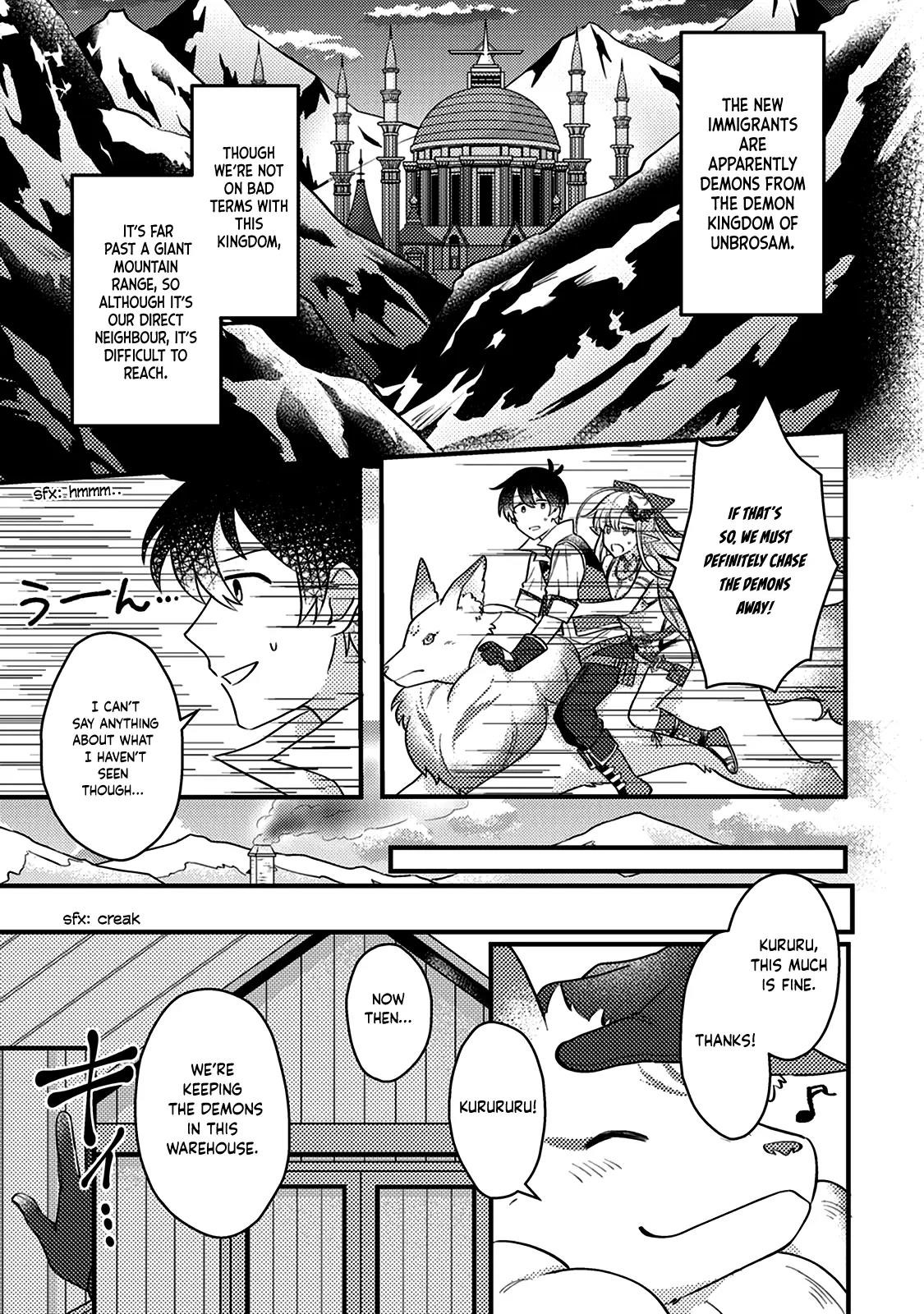 Revolution in production with the blessings of the gods – While living a leisurely, slow life in a corner of another world, somehow a diverse group of people gathered to form the strongest nation… - Chapter 13.3 [photo 7] - MangaPorn