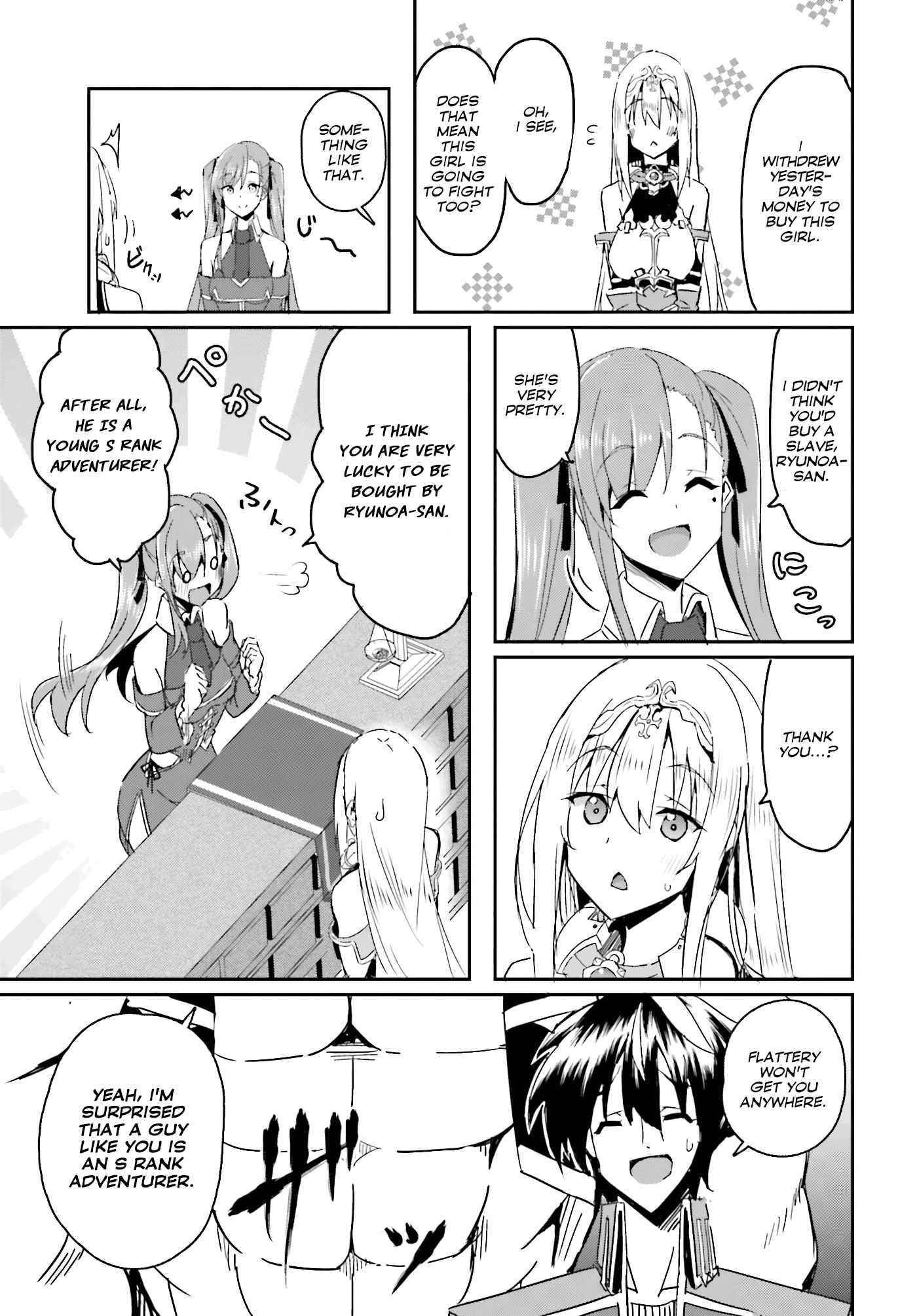My childhood friend who I used to train swordsmanship with became a slave, so I, as an S-Rank adventurer decided to buy her and protect her - Chapter 2 [photo 15] - MangaPorn