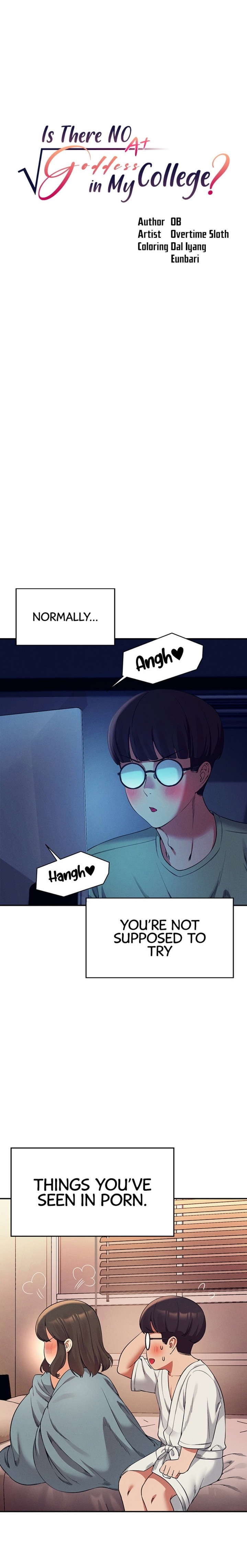 Is There No Goddess in My College? - Chapter 35 [photo 3] - MangaPorn