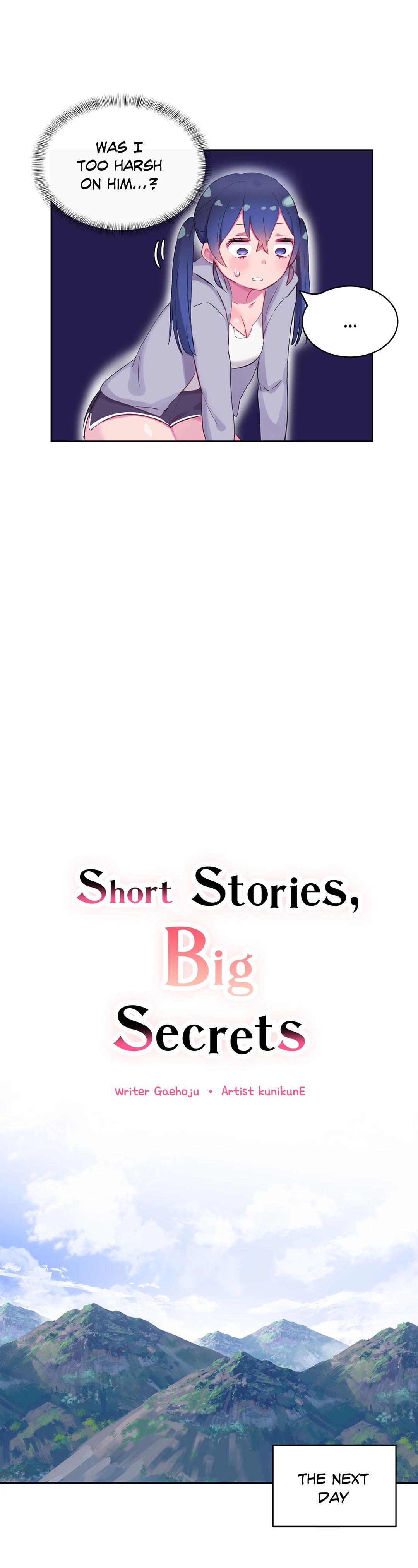 Short Stories, Big Secrets - Chapter 8 [photo 7] - MangaPorn