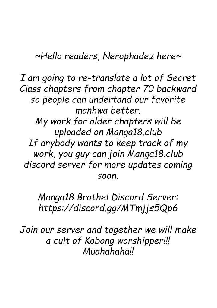 Secret Class - Chapter 71 [photo 1] - MangaPorn