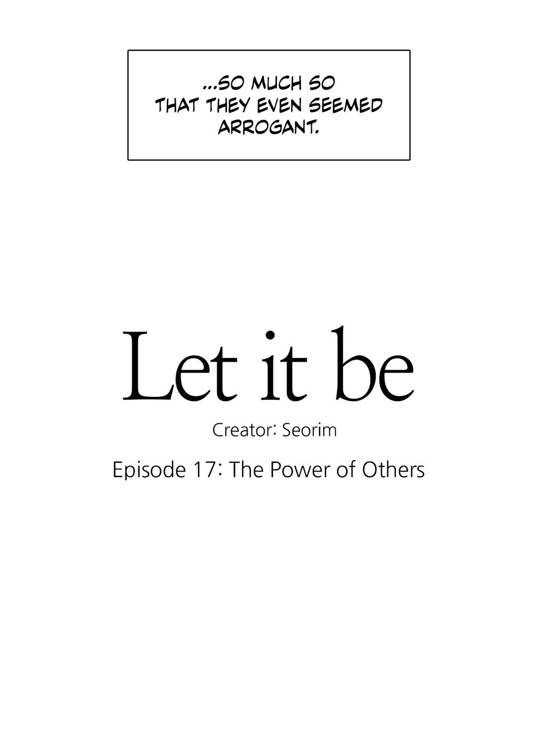 Let it be - Chapter 17 [photo 6] - MangaPorn