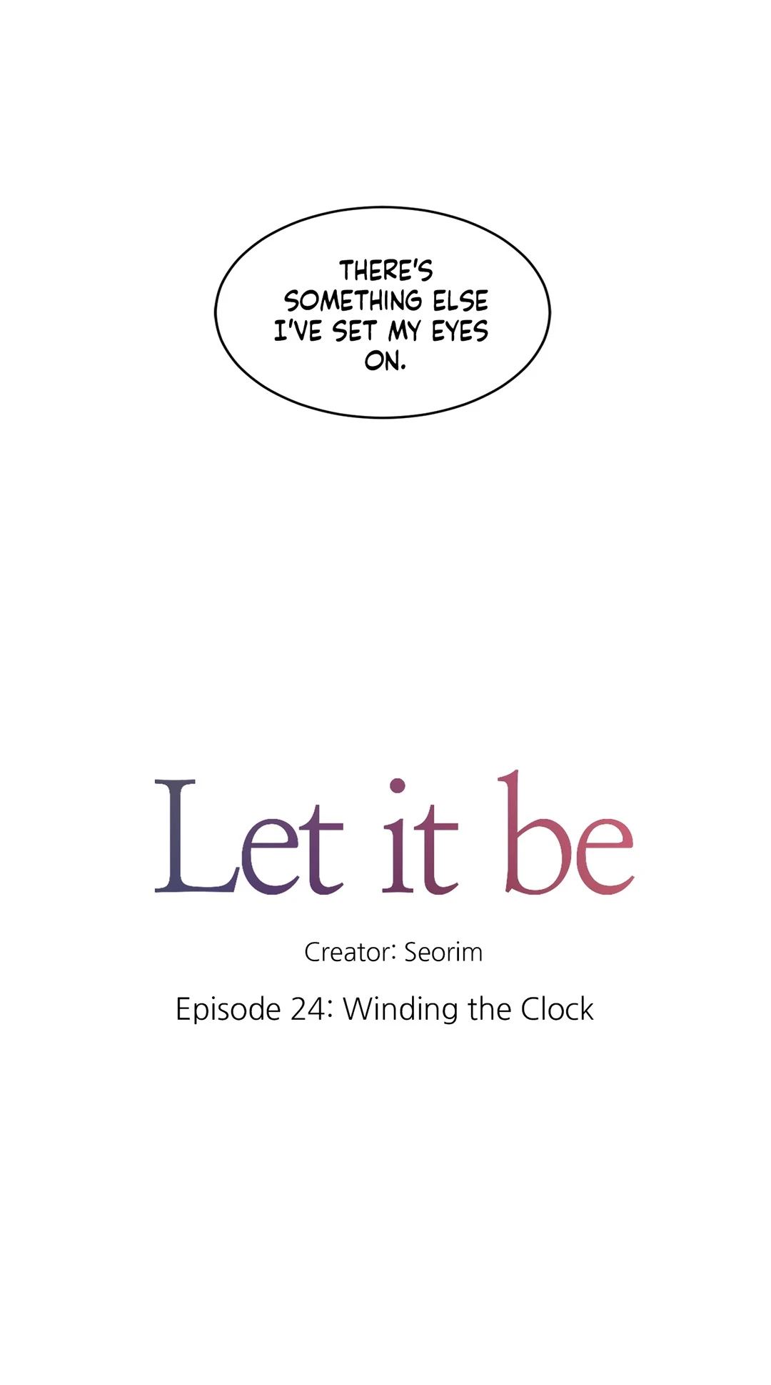 Let it be - Chapter 24 [photo 7] - MangaPorn