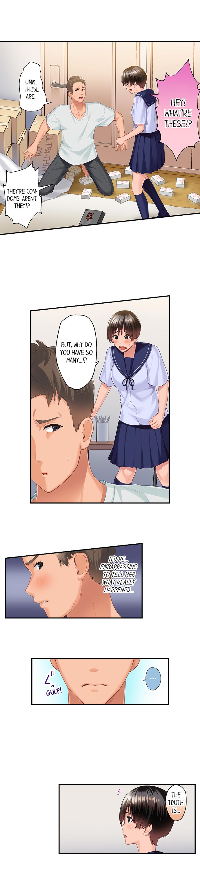 Using 100 Boxes of Condoms With My Friend! - Chapter 1 [photo 7] - MangaPorn