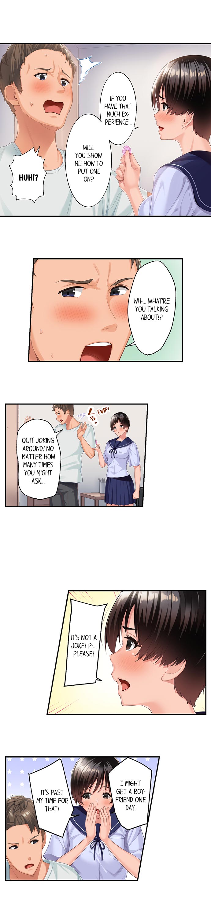 Using 100 Boxes of Condoms With My Friend! - Chapter 1 [photo 9] - MangaPorn