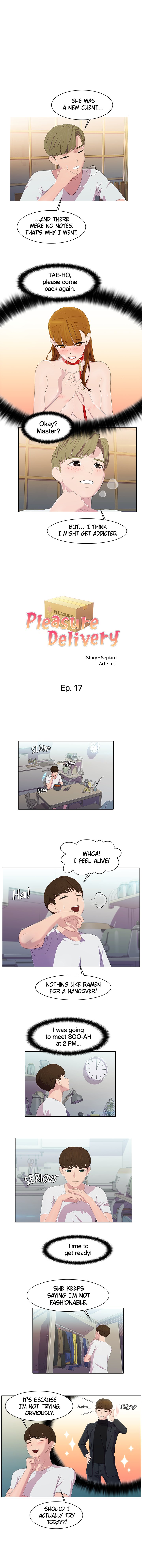 Pleasure Delivery - Chapter 17 [photo 1] - MangaPorn