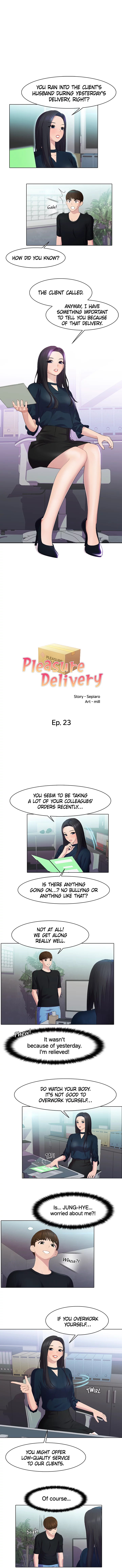 Pleasure Delivery - Chapter 23 [photo 1] - MangaPorn