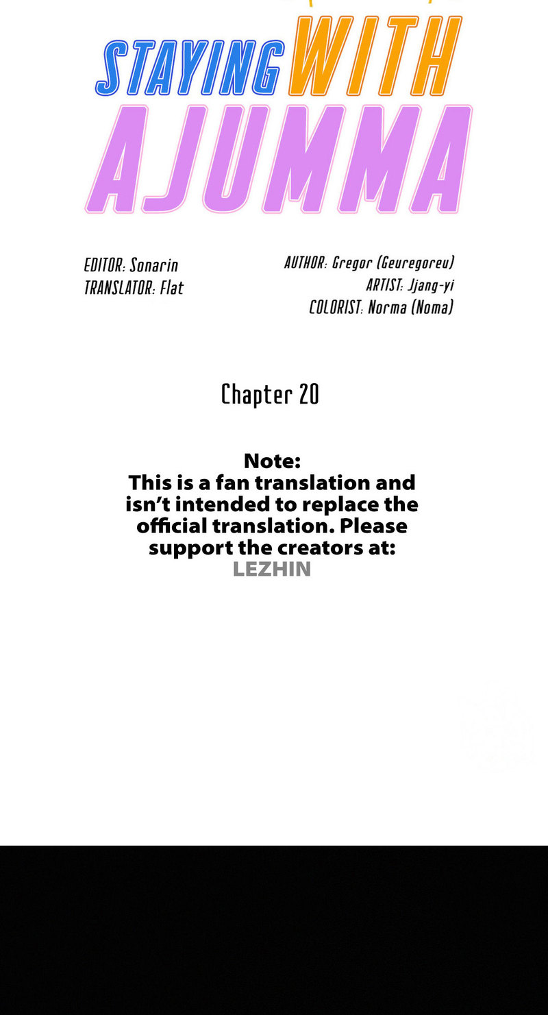 Staying with Ajumma - Chapter 20 [photo 6] - MangaPorn