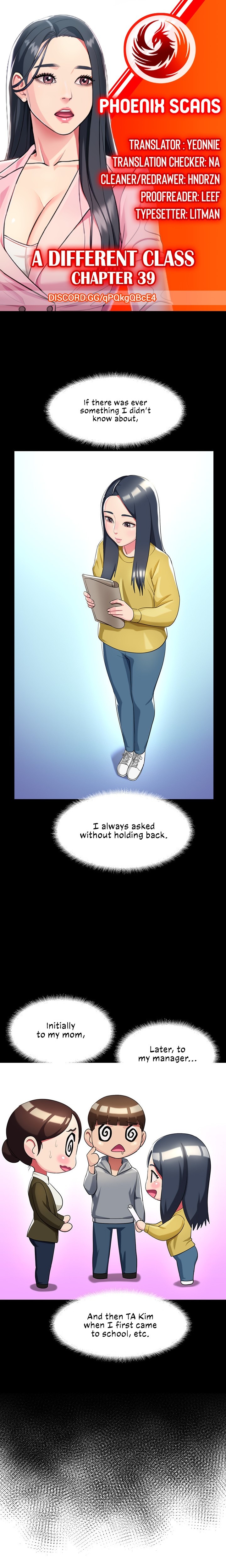 A Different Class - Chapter 39 [photo 1] - MangaPorn