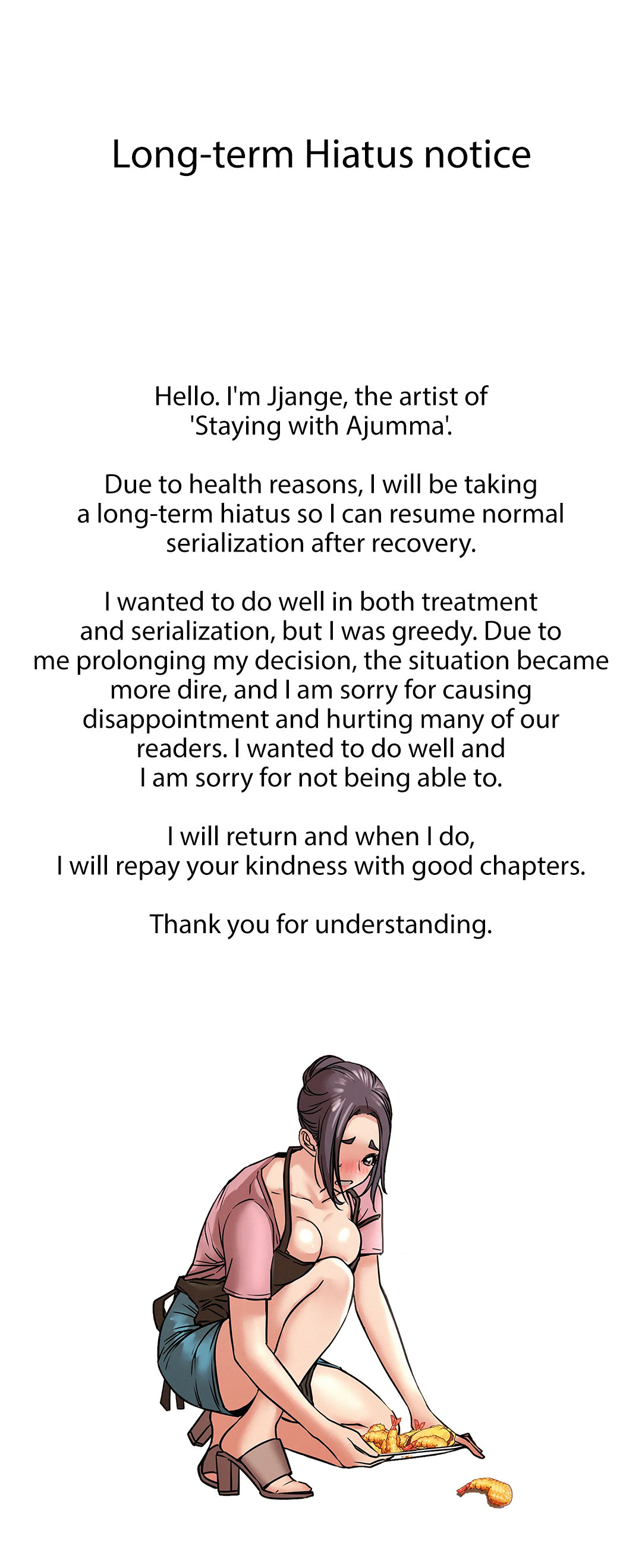 Staying with Ajumma - Chapter 69.5 [photo 1] - MangaPorn