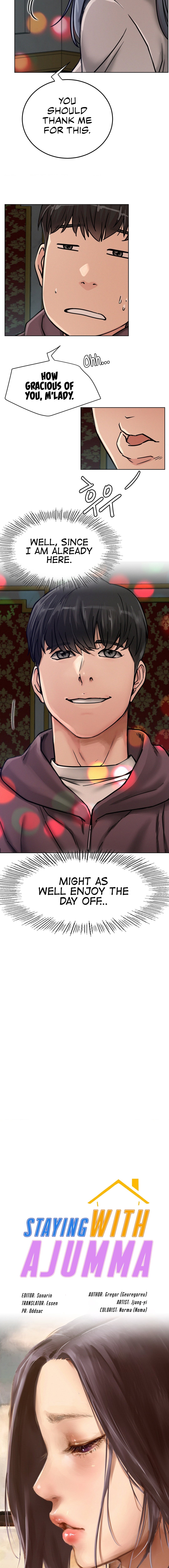 Staying with Ajumma - Chapter 73 [photo 9] - MangaPorn