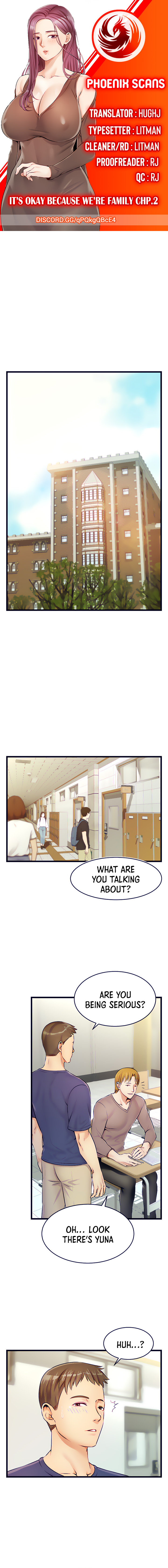 It’s Okay Because We’re Family - Chapter 2 [photo 1] - MangaPorn