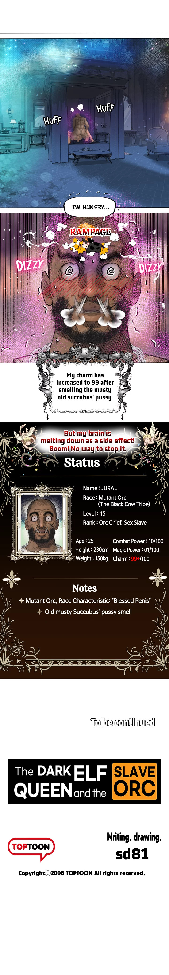 The DARK ELF QUEEN and the SLAVE ORC - Chapter 4 [photo 16] - MangaPorn