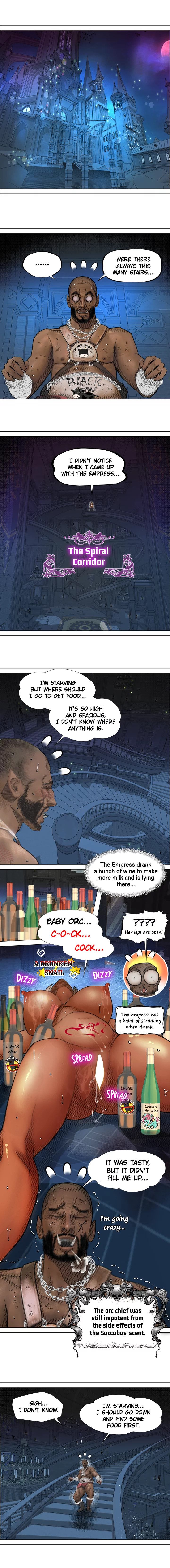 The DARK ELF QUEEN and the SLAVE ORC - Chapter 6 [photo 12] - MangaPorn