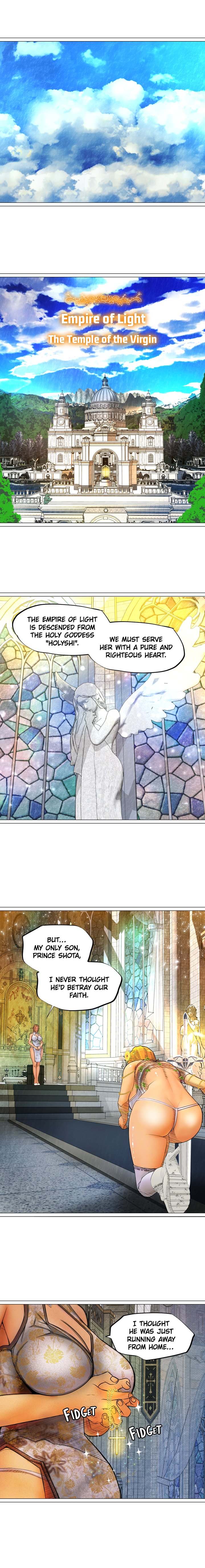 The DARK ELF QUEEN and the SLAVE ORC - Chapter 9 [photo 6] - MangaPorn