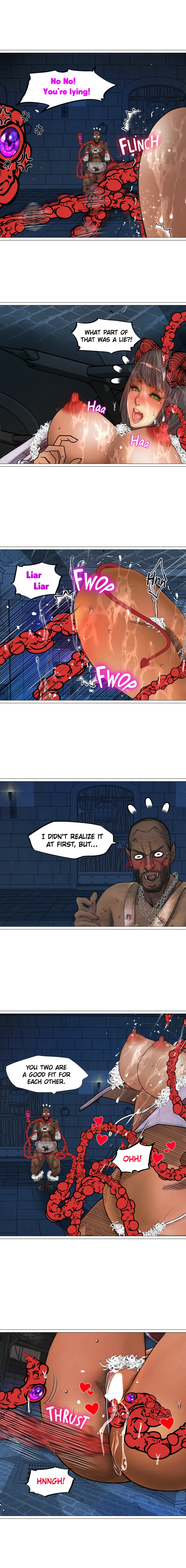 The DARK ELF QUEEN and the SLAVE ORC - Chapter 12 [photo 10] - MangaPorn