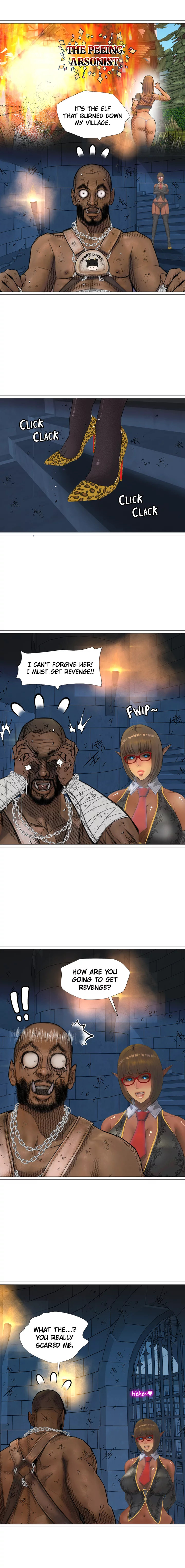 The DARK ELF QUEEN and the SLAVE ORC - Chapter 15 [photo 13] - MangaPorn