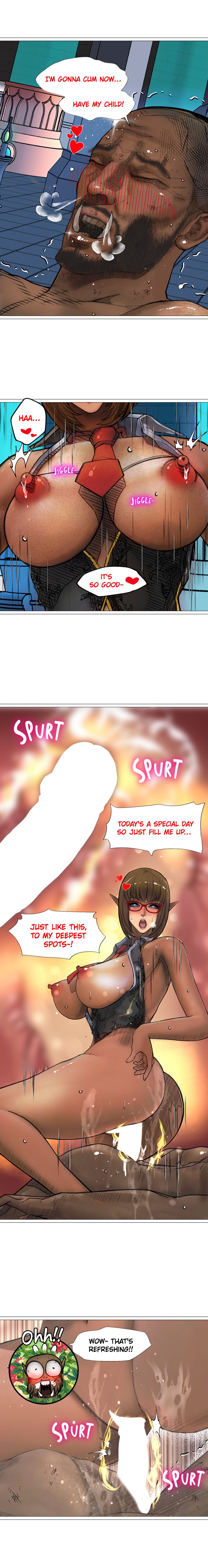 The DARK ELF QUEEN and the SLAVE ORC - Chapter 16 [photo 11] - MangaPorn