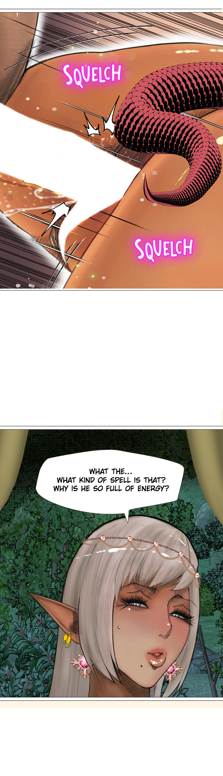 The DARK ELF QUEEN and the SLAVE ORC - Chapter 19 [photo 28] - MangaPorn