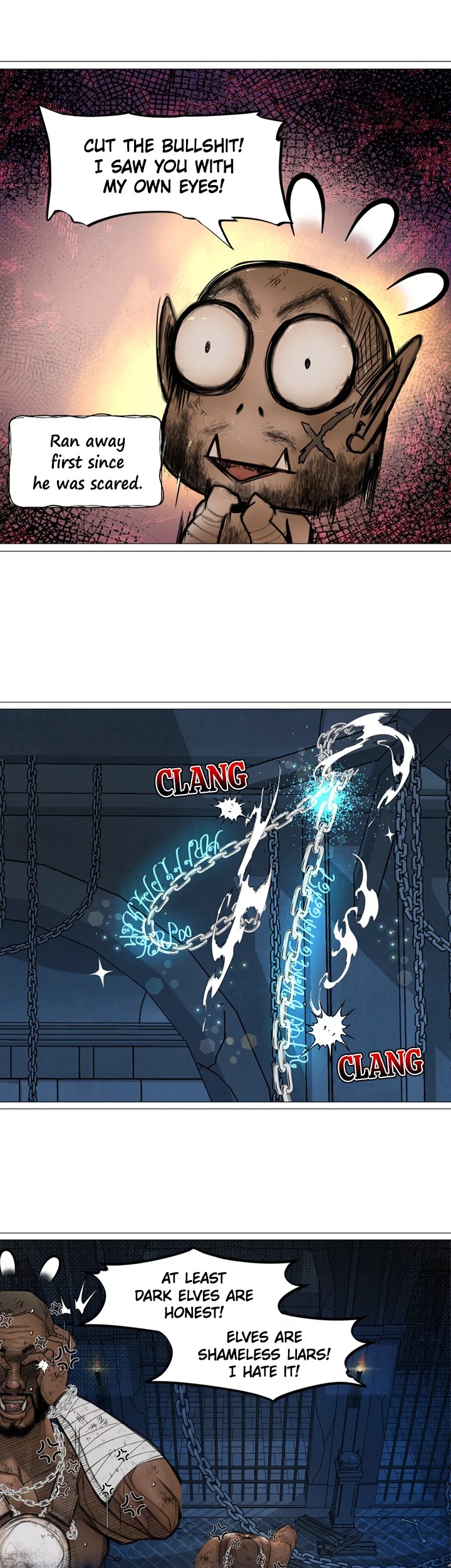 The DARK ELF QUEEN and the SLAVE ORC - Chapter 21 [photo 11] - MangaPorn