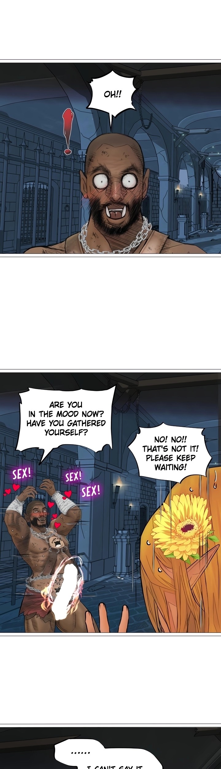 The DARK ELF QUEEN and the SLAVE ORC - Chapter 22 [photo 21] - MangaPorn