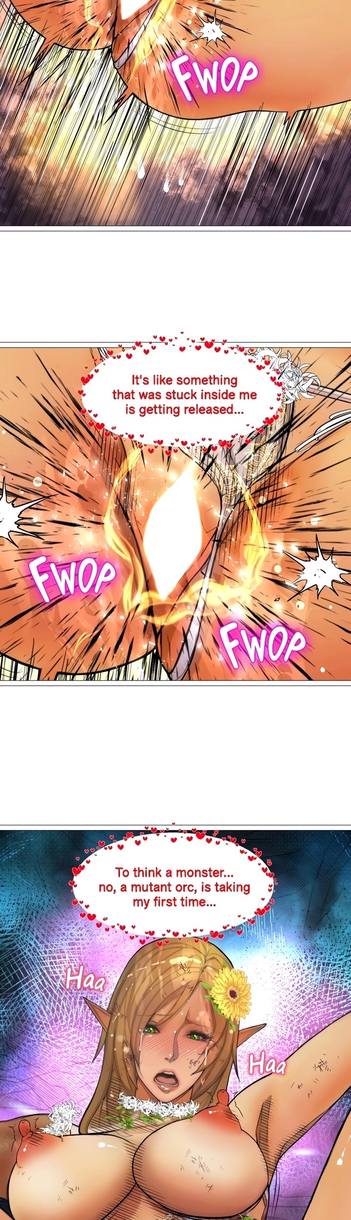 The DARK ELF QUEEN and the SLAVE ORC - Chapter 23 [photo 24] - MangaPorn