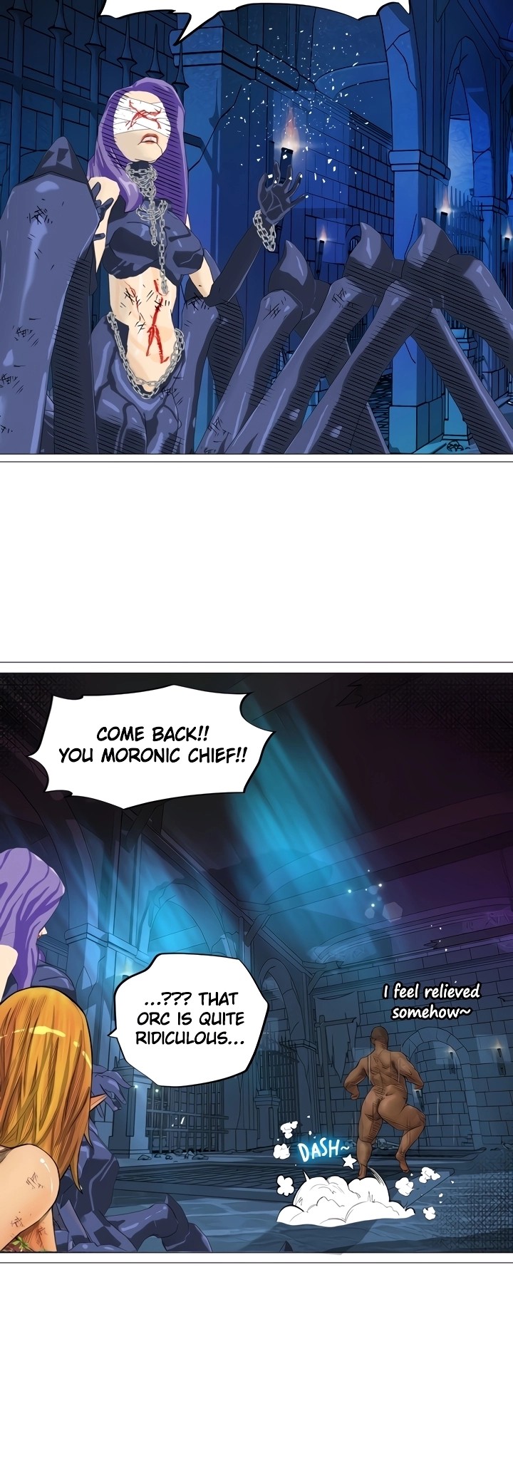 The DARK ELF QUEEN and the SLAVE ORC - Chapter 23 [photo 27] - MangaPorn