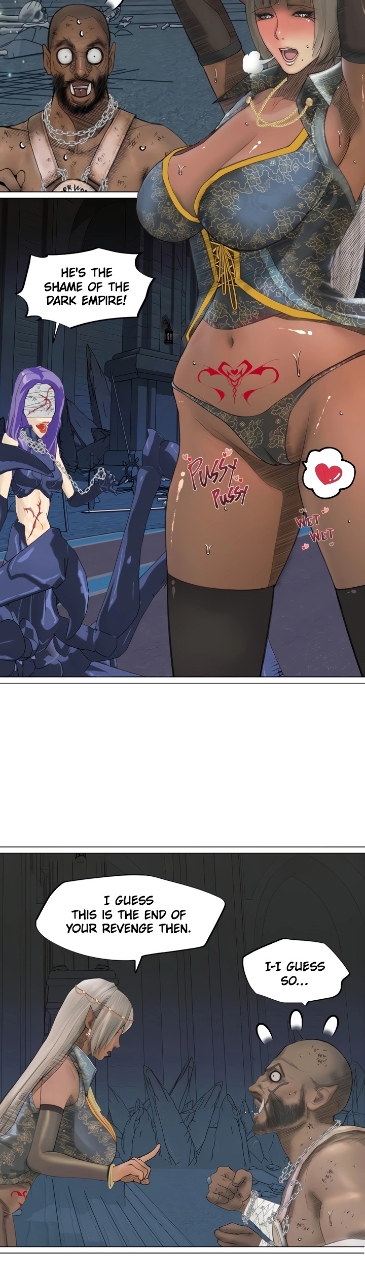 The DARK ELF QUEEN and the SLAVE ORC - Chapter 23 [photo 29] - MangaPorn