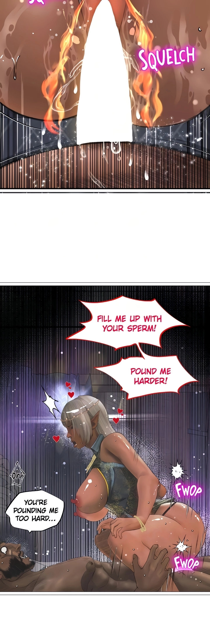 The DARK ELF QUEEN and the SLAVE ORC - Chapter 24 [photo 16] - MangaPorn