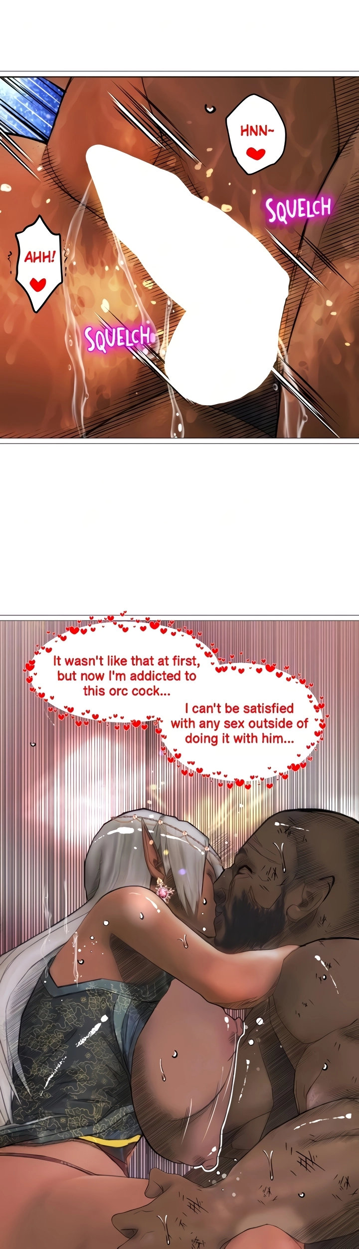 The DARK ELF QUEEN and the SLAVE ORC - Chapter 24 [photo 20] - MangaPorn