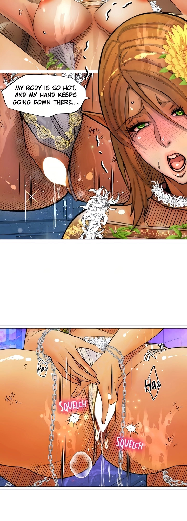 The DARK ELF QUEEN and the SLAVE ORC - Chapter 24 [photo 35] - MangaPorn