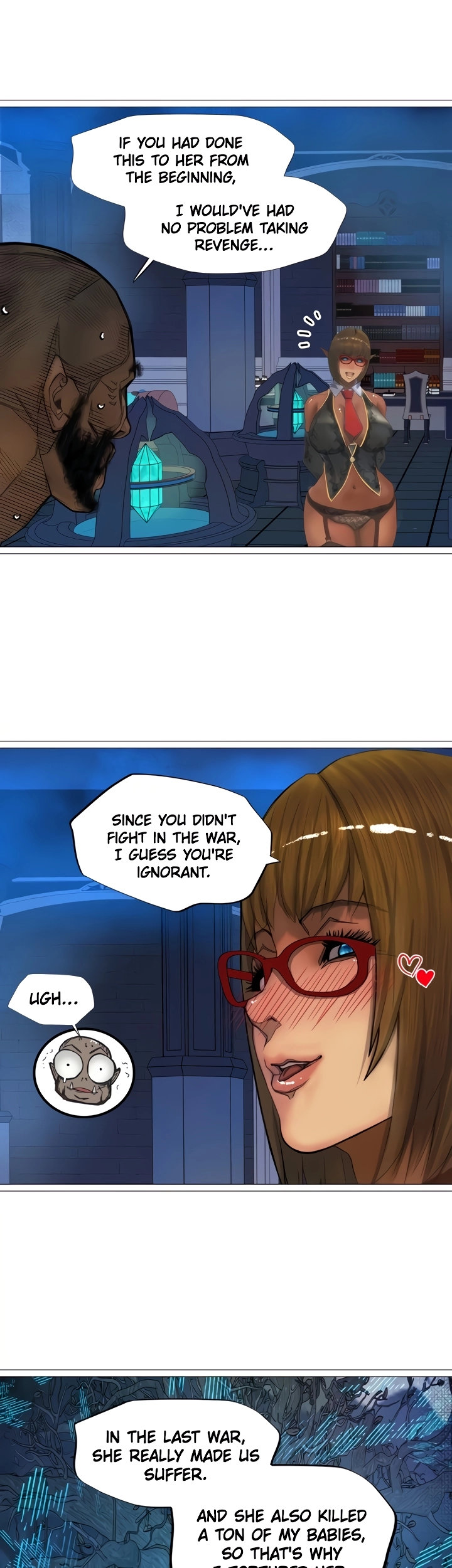 The DARK ELF QUEEN and the SLAVE ORC - Chapter 25 [photo 26] - MangaPorn