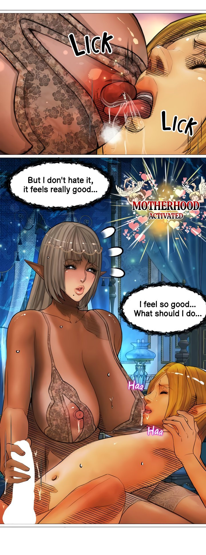 The DARK ELF QUEEN and the SLAVE ORC - Chapter 26 [photo 10] - MangaPorn