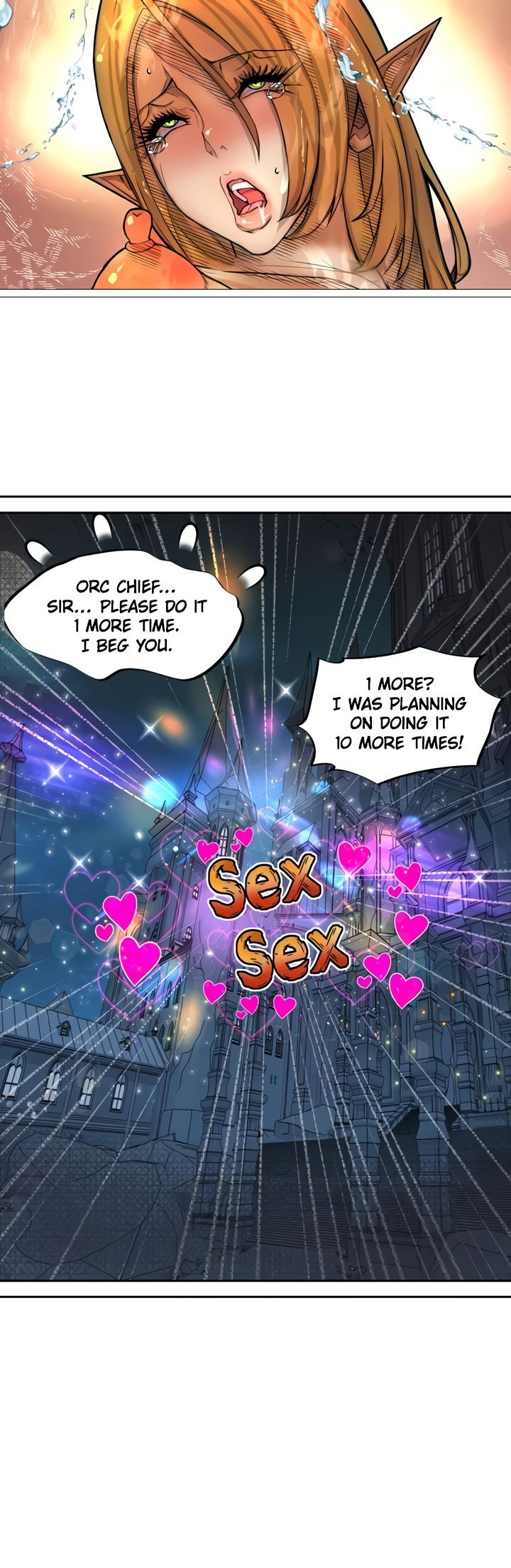 The DARK ELF QUEEN and the SLAVE ORC - Chapter 27 [photo 21] - MangaPorn