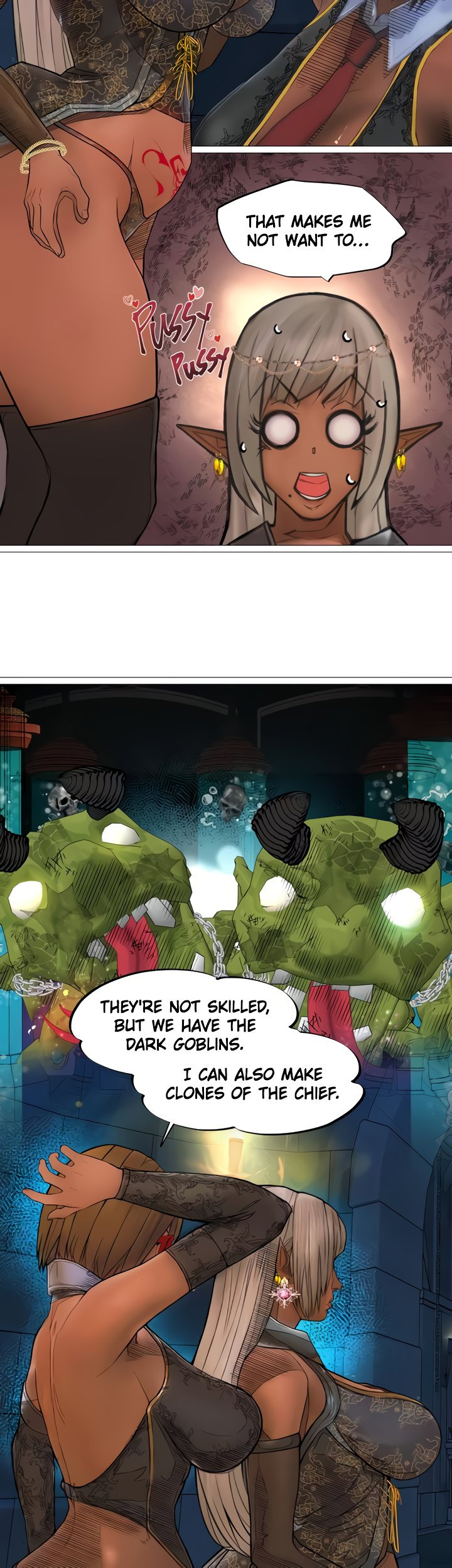 The DARK ELF QUEEN and the SLAVE ORC - Chapter 29 [photo 26] - MangaPorn