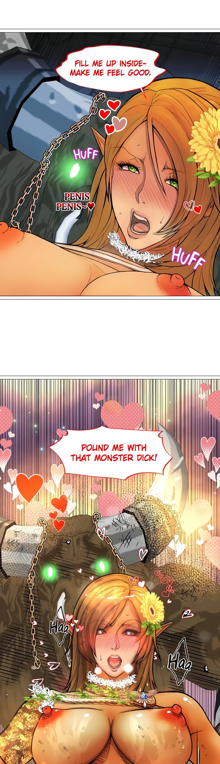 The DARK ELF QUEEN and the SLAVE ORC - Chapter 31 [photo 29] - MangaPorn