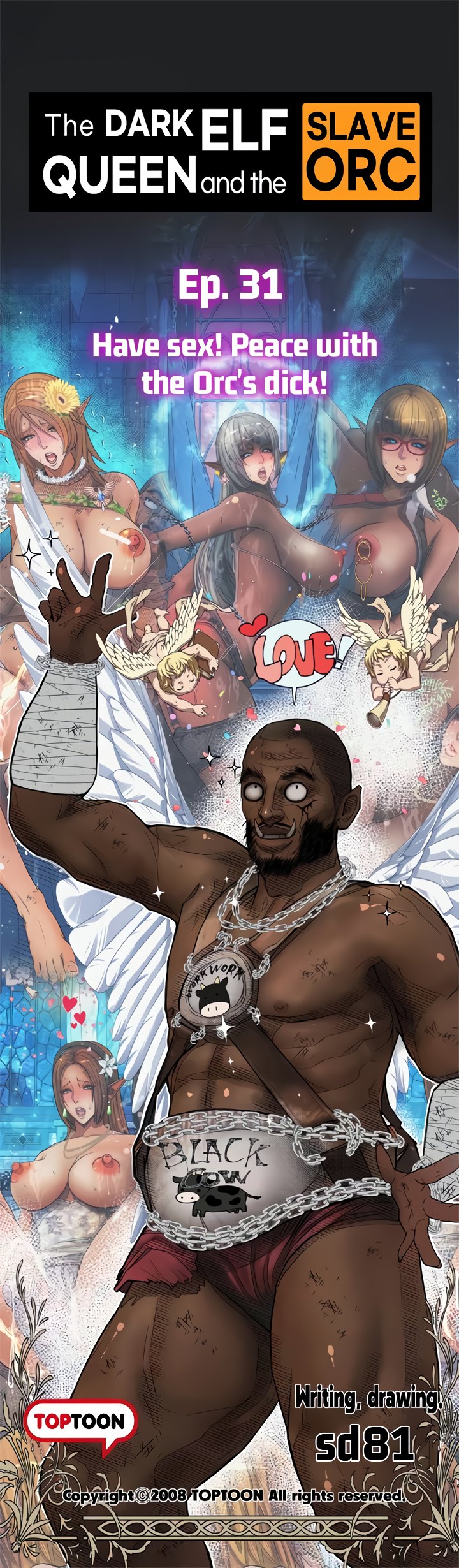 The DARK ELF QUEEN and the SLAVE ORC - Chapter 31 [photo 5] - MangaPorn