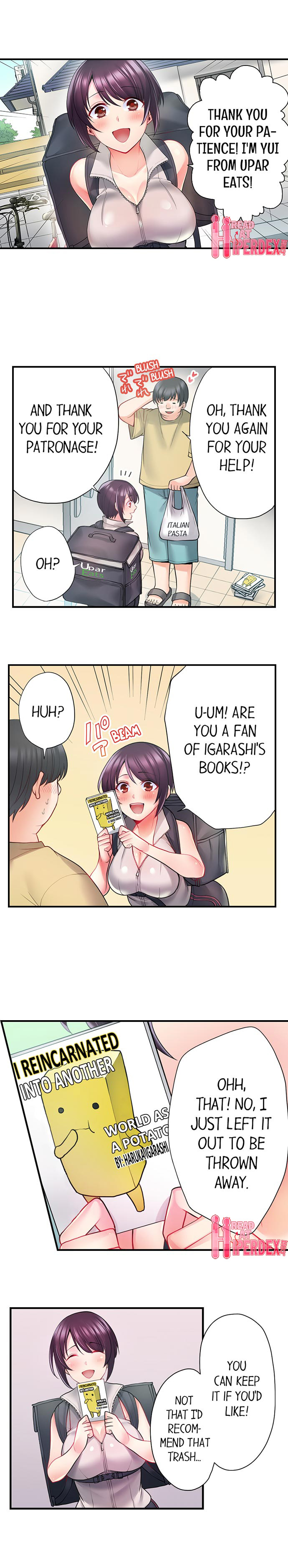 Bike Delivery Girl, Cumming To Your Door! - Chapter 1 [photo 2] - MangaPorn