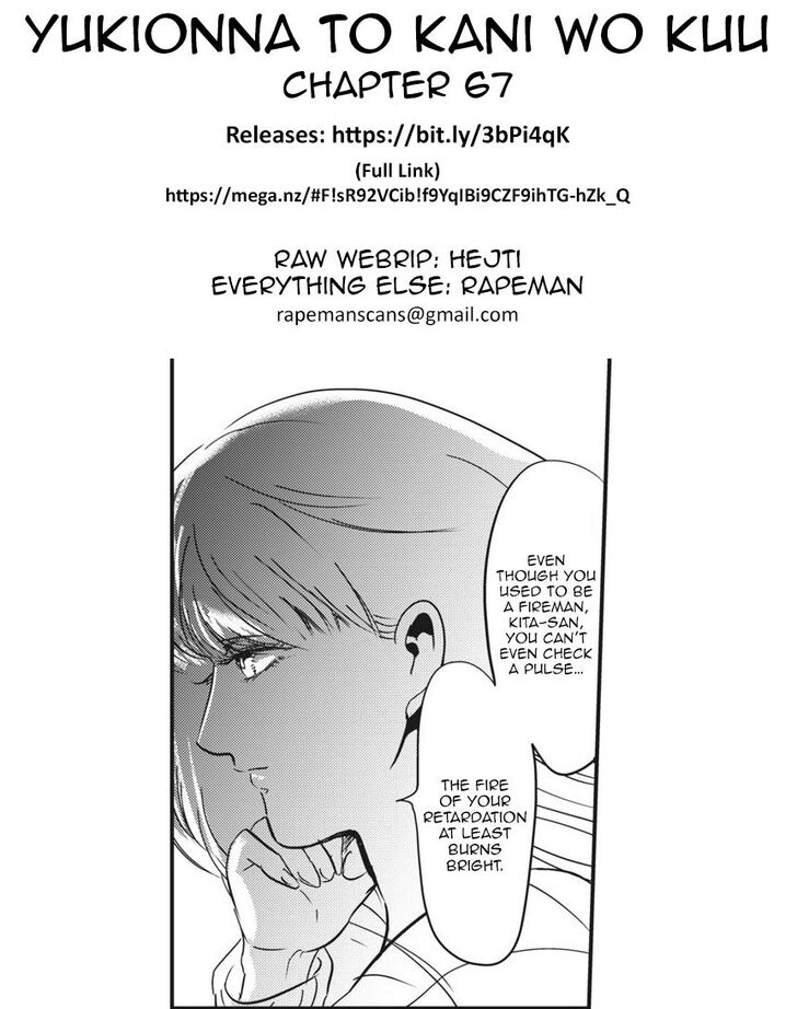 Yukionna to Kani wo Kuu - Chapter 67 [photo 18] - MangaPorn