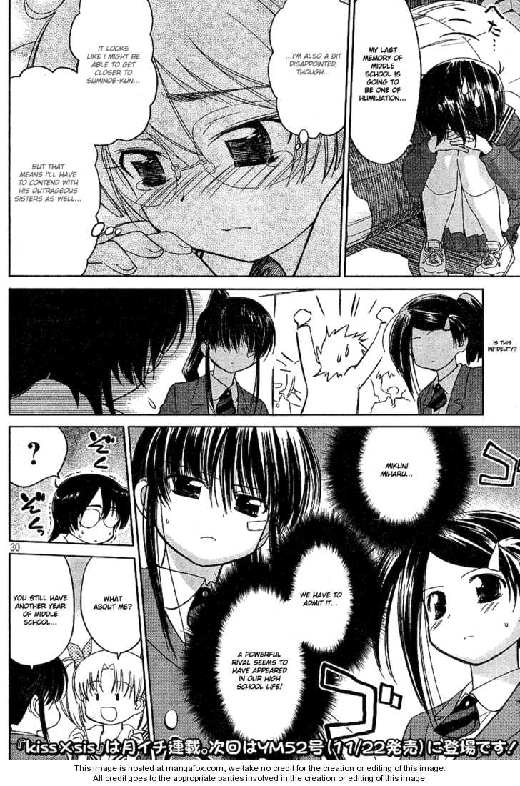 Kiss x Sis - Chapter 19 [photo 30] - MangaPorn