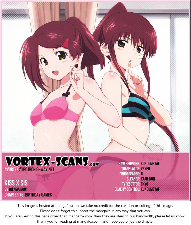 Kiss x Sis - Chapter 75 [photo 1] - MangaPorn
