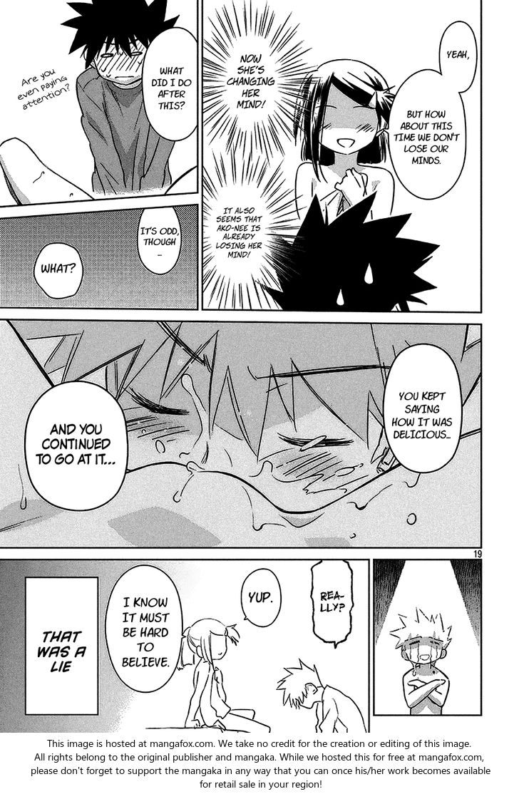 Kiss x Sis - Chapter 103 [photo 20] - MangaPorn