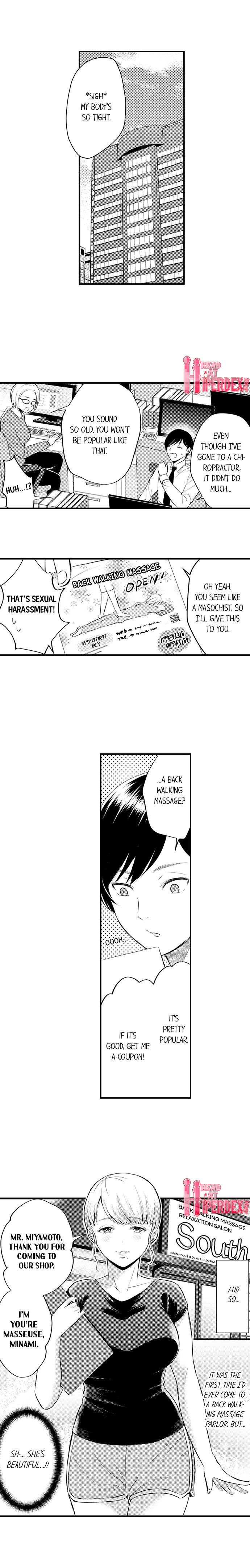 The Massage ♂♀ The Pleasure of Full Course Sex - Chapter 9 [photo 2] - MangaPorn